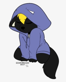 [ych Commission] Windy Muk Hoodie - Cartoon, HD Png Download, Free Download