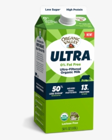 Organic Valley Ultra Filtered Milk, HD Png Download, Free Download