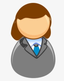 Faceless, Woman, Brunette, Suit, Business, Professional - Customer Service Representative Clipart, HD Png Download, Free Download
