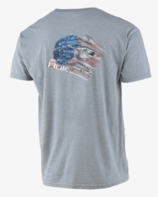 Huk American Onslaught Short Sleeve"  Class= - Active Shirt, HD Png Download, Free Download