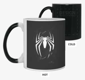 Marvel"s Spider-man Game Tech Icon Graphic Color Changing - Avengers Endgame Mug, HD Png Download, Free Download