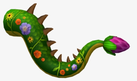 Springtime Dragon Tail - Illustration, HD Png Download, Free Download