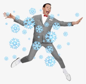 Pee Wee Pee Wee Herman Holidays Snowflakes Transparent - Pee Wee Herman Png, Png Download, Free Download