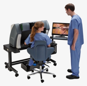 Dv Trainer 2 Userssmall - Robotic Surgery Training, HD Png Download, Free Download
