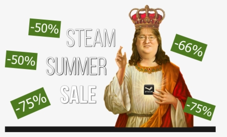 Gabe Newell Gif, HD Png Download, Free Download