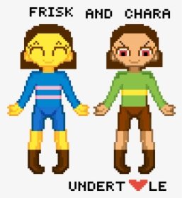 Undertale Frisk Png -undertale Frisk & Chara - Cartoon, Transparent Png, Free Download