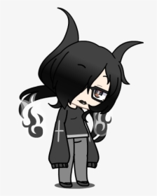 gacha #gachalife #gachaedit #gachaeditz #gachasedits - Gangster Gacha Life  Dibujos, HD Png Download , Transparent Png Image - PNGitem