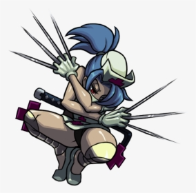 The Skullgirls Sprite Of The Day Is - Skullgirls Valentine, HD Png Download, Free Download