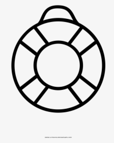 Lifesaver Coloring Page - Honors And Awards Icon, HD Png Download, Free Download