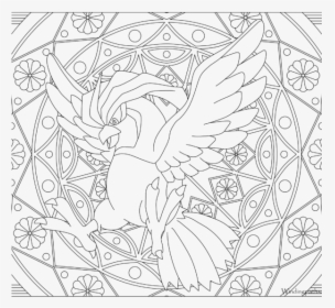 Adult Pokemon Coloring Page Pidgeotto - Coloring Book, HD Png Download, Free Download