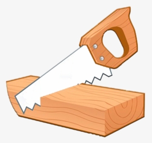 Carpenter, Carpentry, Woodworking, Woodworker, Saw - Png Saw Cutting Wood, Transparent Png, Free Download