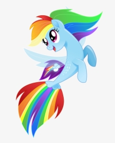 Sea Pony Rainbow Dash, HD Png Download, Free Download