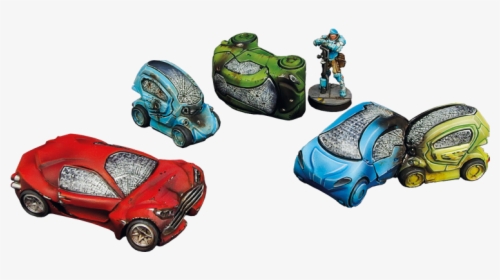 Wrecked Cars Set, HD Png Download, Free Download
