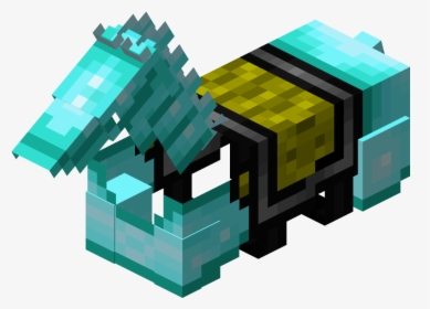 Minecraft Diamond Png Download - Minecraft Horse Armor Png, Transparent Png, Free Download