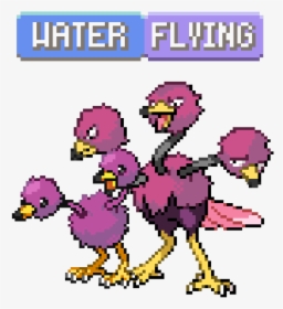 Delibird, Doduo, Dodrio, Drowzee, Hypno, Ekans Y Arbokpic - Cartoon, HD Png Download, Free Download