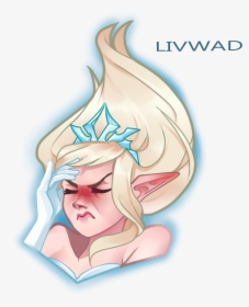 Equally Frustrated, Equally Disappointed - League Of Legends Janna Emote, HD Png Download, Free Download