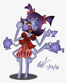 Undertale Miss Muffet Vore, HD Png Download, Free Download