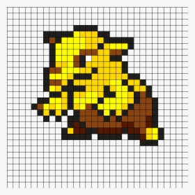 Drowzee Pokemon Pixel Art, HD Png Download, Free Download