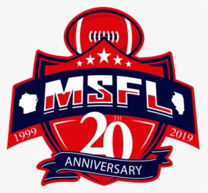 Msfl 20th Anniversary Logo - Emblem, HD Png Download, Free Download