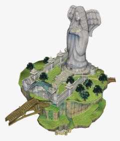 Zeldapedia - Botw Forgotten Temple Statue, HD Png Download, Free Download