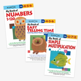 Kumon My Book Of Numbers 1 120, HD Png Download, Free Download