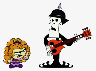 Adagio Dazzle, Artist - Grim Adventures Of Billy And Mandy Guitar, HD Png Download, Free Download