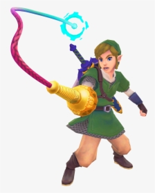 Using The Whip - Legend Of Zelda Skyward Sword Whip, HD Png Download, Free Download