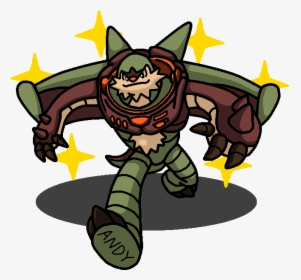 Shiny Chesnaught Clipart , Png Download - Chesnaught Shiny Png, Transparent Png, Free Download