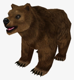 Zoo Tycoon 2 Grizzly Bear, HD Png Download, Free Download