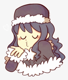 Juvia Blowing Gray A Kiss~♡♡♡ Clipart , Png Download - Chibi Blowing Kiss, Transparent Png, Free Download