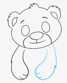 How To Draw Polar Bear Cub - Easy Drawing Polar Bears, HD Png Download, Free Download