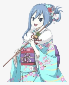 Fairy Tail Mặc Kimono, HD Png Download, Free Download