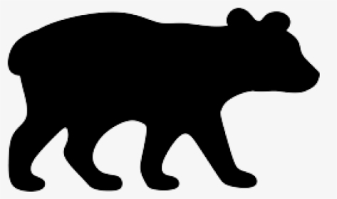 Bear Cub Clipart - Baby Bear Clipart Black And White, HD Png Download, Free Download