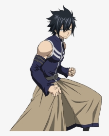 Gray Fullbuster Png - Gray Fairy Tail Outfits, Transparent Png, Free Download