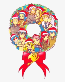 Gruviapon 195 34 Fairy Tail Christmas 2013 By Astrayeah - Merry Christmas Fairy Tail, HD Png Download, Free Download