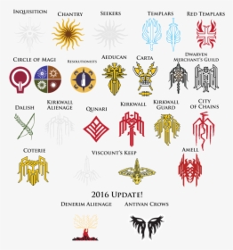 Amell Crest Dragon Age, HD Png Download, Free Download
