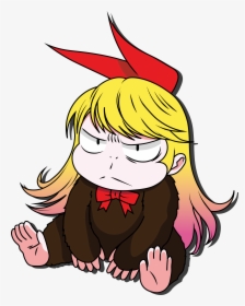 Image Of Chitoge Gorilla Kisscut - Cartoon, HD Png Download, Free Download