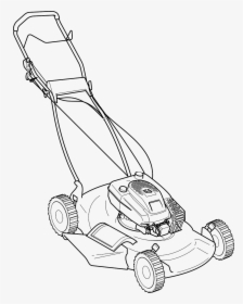Coloring Pages Of Lawn Mowers, HD Png Download, Free Download