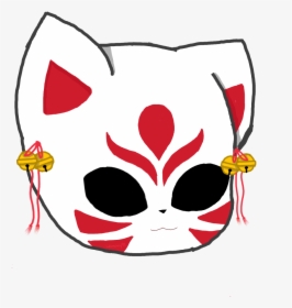 Kitsune Mask Cheap Roblox Kitsune Mask Hd Png Download Kindpng - red angry birds red roblox mask