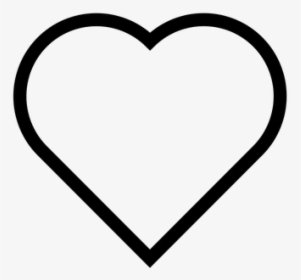 Icon, Heart, Black, Love, Emblem, Element - Heart Icon Transparent Background, HD Png Download, Free Download