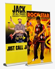 Retractable Banners For Musicians, HD Png Download, Free Download
