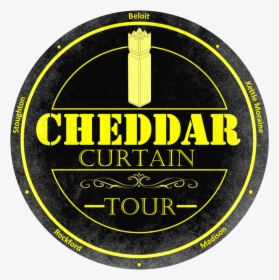 Cheddar Curtain Tour Logo-black9 No Year - Composer, HD Png Download, Free Download