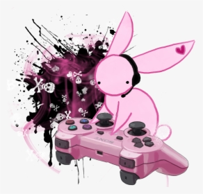 Gamer Bunny, HD Png Download, Free Download