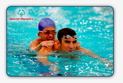 Michael Phelps At Special Olympics, HD Png Download, Free Download
