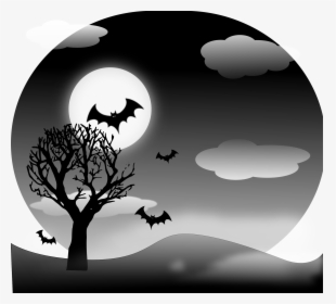 Landscape Clipart Halloween - Transparent Halloween Vector Png, Png Download, Free Download