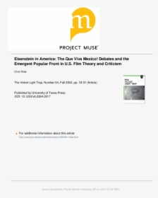 Project Muse, HD Png Download, Free Download