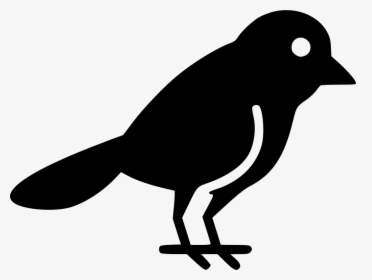 Bird - Crow Silhouette, HD Png Download, Free Download