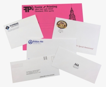 Envelopes At Foote Printing In Cleveland, Ohio - Envelope, HD Png Download, Free Download