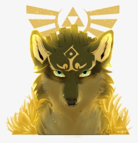 Decided To Draw Wolf Link Because Why Notpic Png Crest Of Hyrule Transparent Png Kindpng