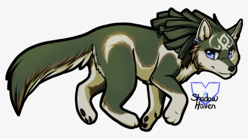 Wolf Link Chibi Speedpainting By Shadowhaven0 D5b425e Chibi Wolf Link Hd Png Download Kindpng